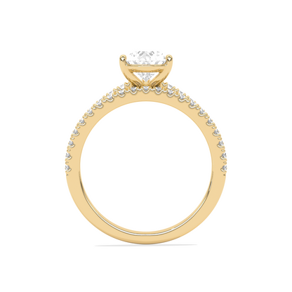 Stackable Pear- Cut Engagement Ring