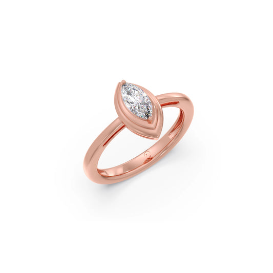 Ethereal Marquise Solitaire Ring