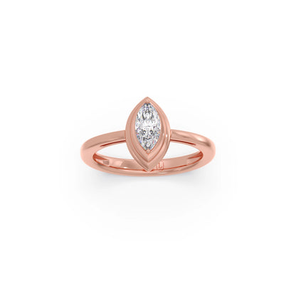 Ethereal Marquise Solitaire Ring