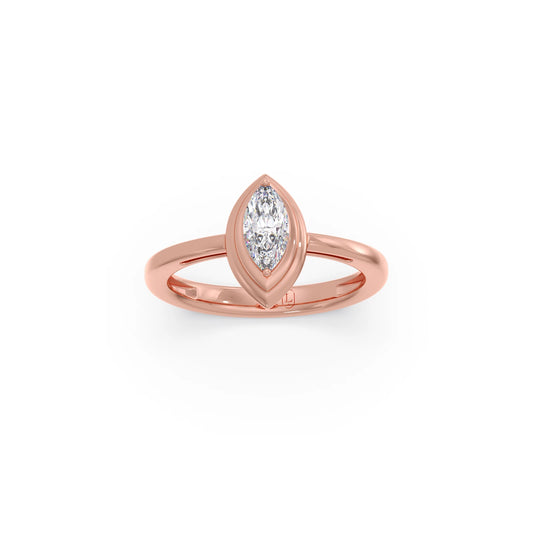 Ethereal Marquise Solitaire Ring