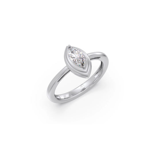 Ethereal Marquise Solitaire Ring