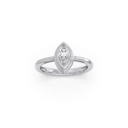 Ethereal Marquise Solitaire Ring