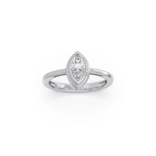 Ethereal Marquise Solitaire Ring