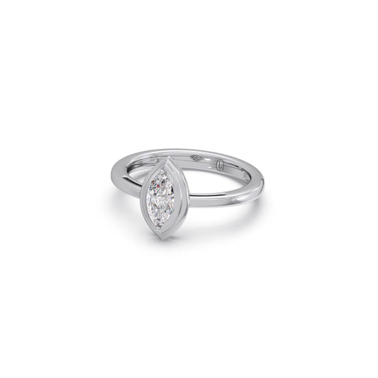 Ethereal Marquise Solitaire Ring