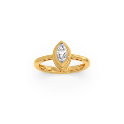 Ethereal Marquise Solitaire Ring
