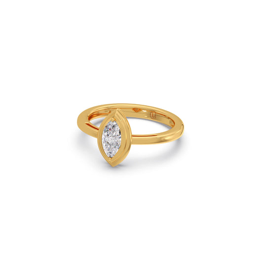 Ethereal Marquise Solitaire Ring