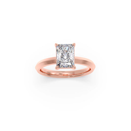 1.50 Ct Classic Radiant Solitaire Ring