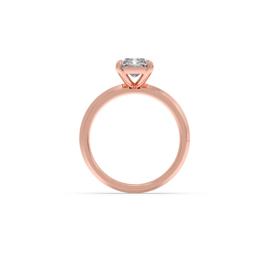1.50 Ct Classic Radiant Solitaire Ring