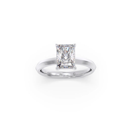 1.50 Ct Classic Radiant Solitaire Ring