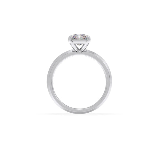 1.50 Ct Classic Radiant Solitaire Ring