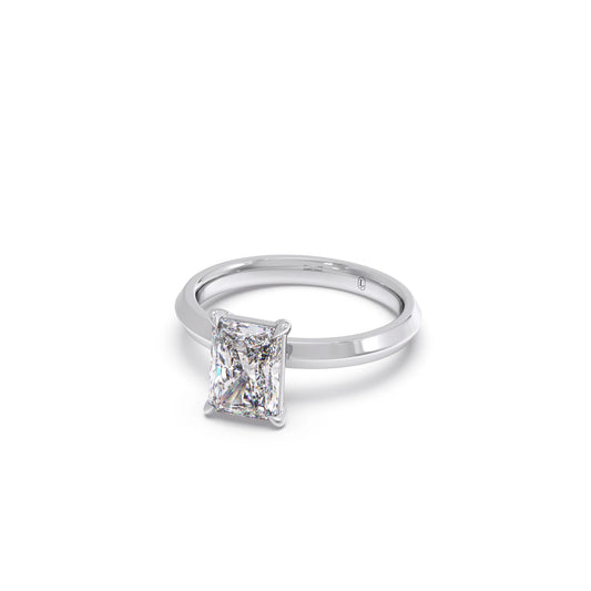 1.50 Ct Classic Radiant Solitaire Ring
