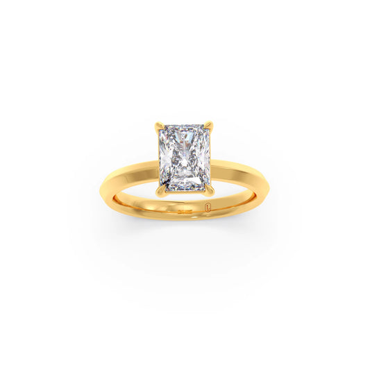 1.50 Ct Classic Radiant Solitaire Ring