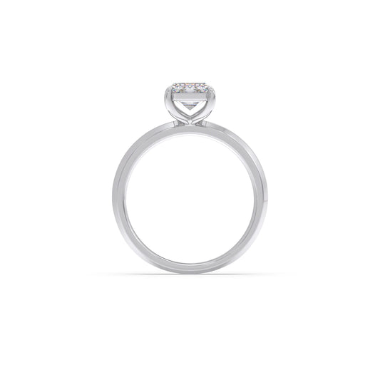 2 ct Classic Emerald Cut Solitaire Ring