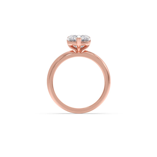 1.50 ct Classic Heart Shape Solitaire Ring