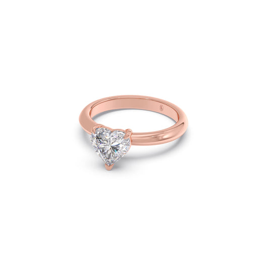1.50 ct Classic Heart Shape Solitaire Ring
