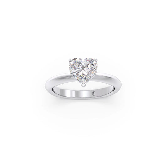 1.50 ct Classic Heart Shape Solitaire Ring