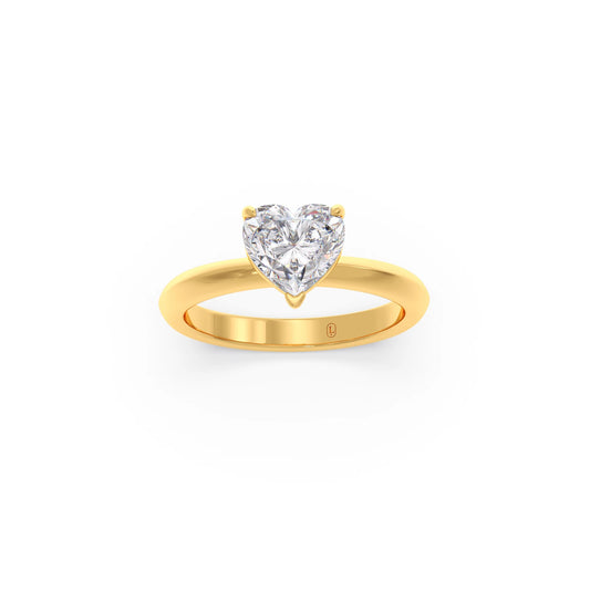 1.50 ct Classic Heart Shape Solitaire Ring