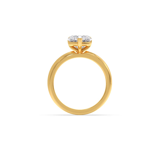 1.50 ct Classic Heart Shape Solitaire Ring