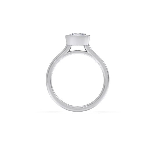 1 Ct Round Brilliant Cut Solitaire Ring