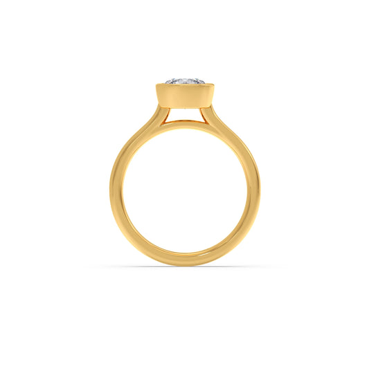 1 Ct Round Brilliant Cut Solitaire Ring