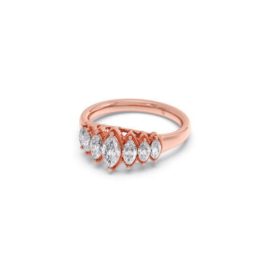Marquise Cut Diamond Engagement Ring