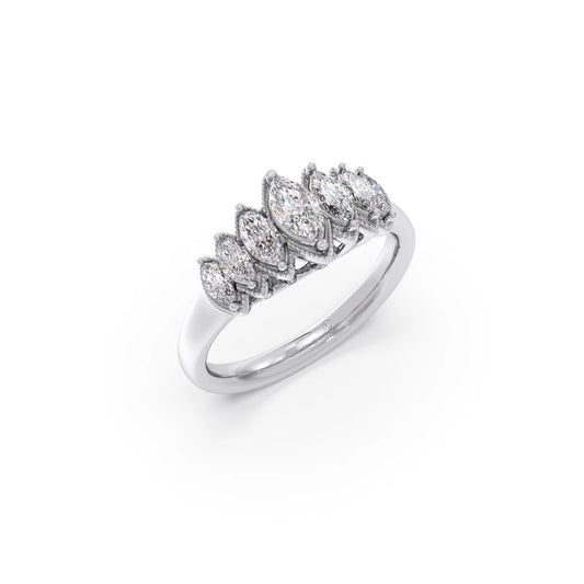 Marquise Cut Diamond Engagement Ring