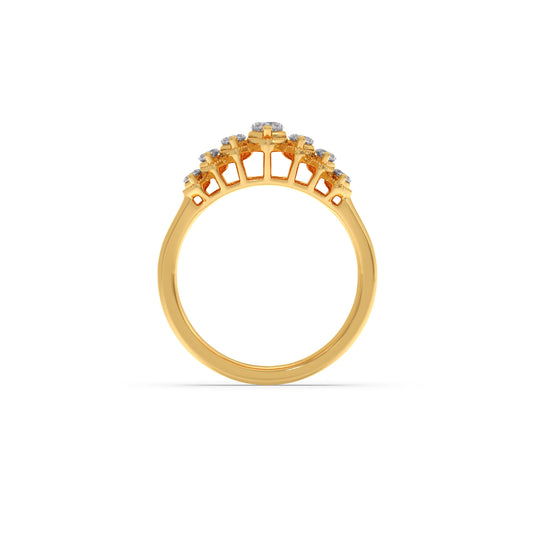 Marquise Cut Diamond Engagement Ring