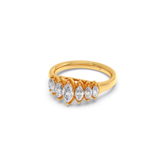 Marquise Cut Diamond Engagement Ring