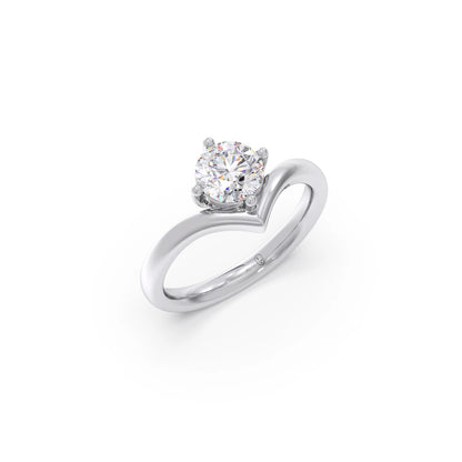 4 Prong Classic Round Solitaire Ring