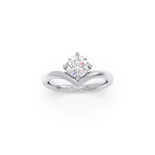 4 Prong Classic Round Solitaire Ring