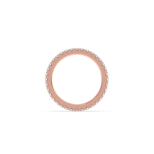 Small Round Diamond 0.72ct Eternity Band