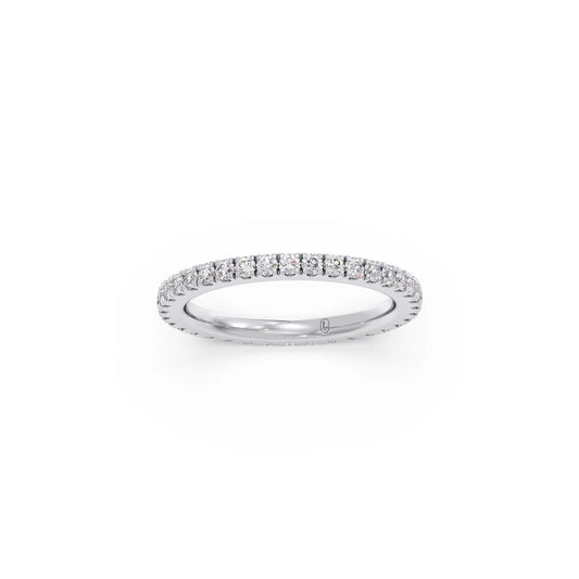 Small Round Diamond 0.72ct Eternity Band