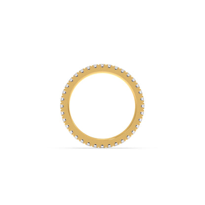 Small Round Diamond 0.72ct Eternity Band