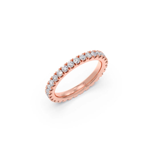 Small Round Cut Diamond 1.05ct Eternity Band