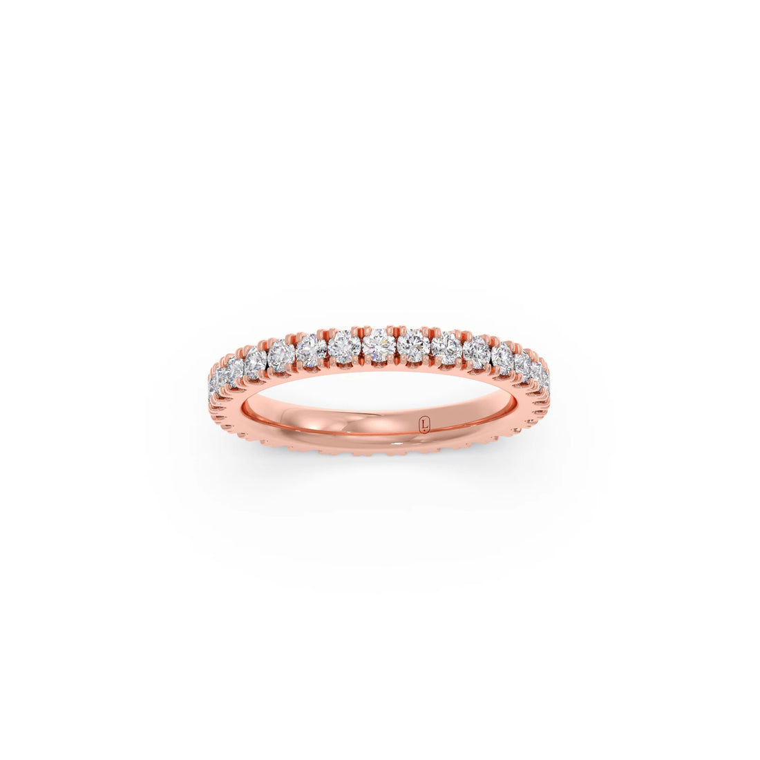 Small Round Cut Diamond 1.05ct Eternity Band