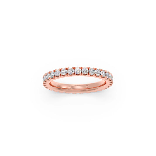 Small Round Cut Diamond 1.05ct Eternity Band