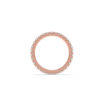 Small Round Cut Diamond 1.05ct Eternity Band