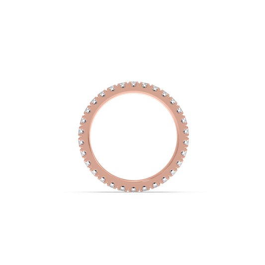 Small Round Cut Diamond 1.05ct Eternity Band