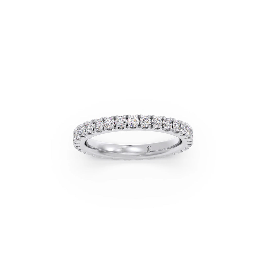 Small Round Cut Diamond 1.05ct Eternity Band