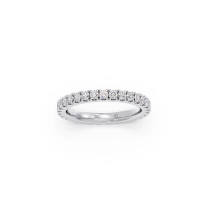 Small Round Cut Diamond 1.05ct Eternity Band