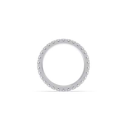 Small Round Cut Diamond 1.05ct Eternity Band