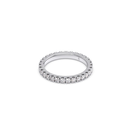 Small Round Cut Diamond 1.05ct Eternity Band