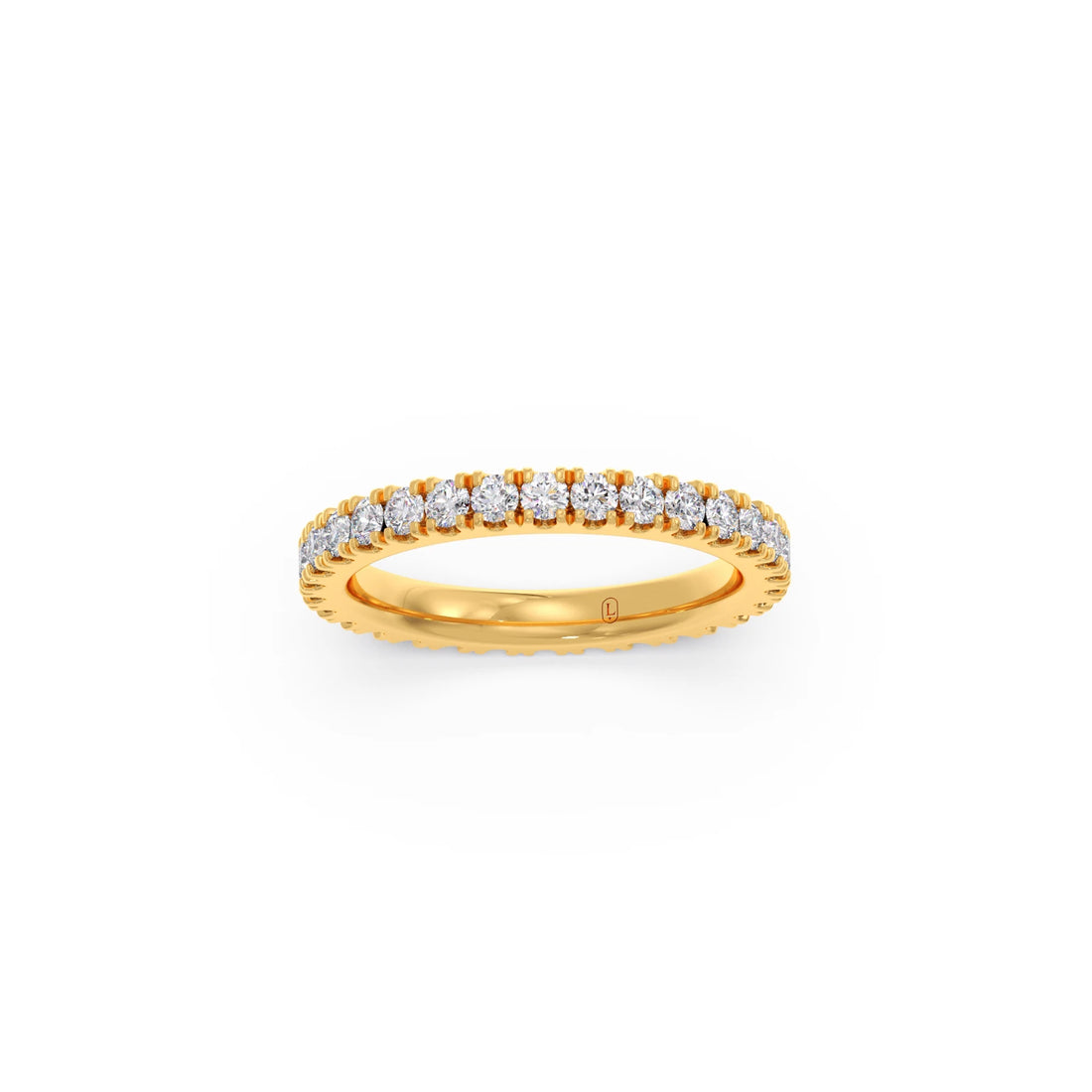 Small Round Cut Diamond 1.05ct Eternity Band