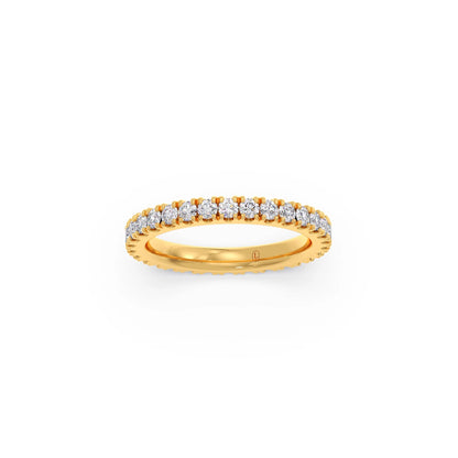 Small Round Cut Diamond 1.05ct Eternity Band