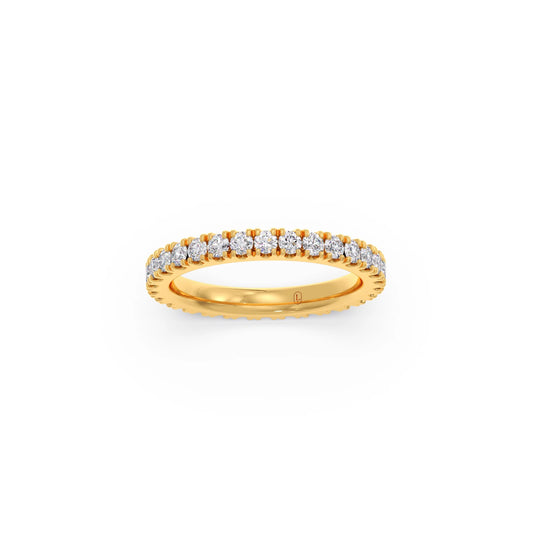 Small Round Cut Diamond 1.05ct Eternity Band
