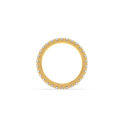 Small Round Cut Diamond 1.05ct Eternity Band