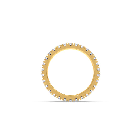 Small Round Cut Diamond 1.05ct Eternity Band