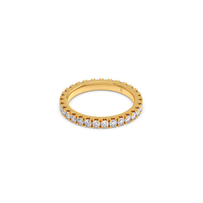 Small Round Cut Diamond 1.05ct Eternity Band