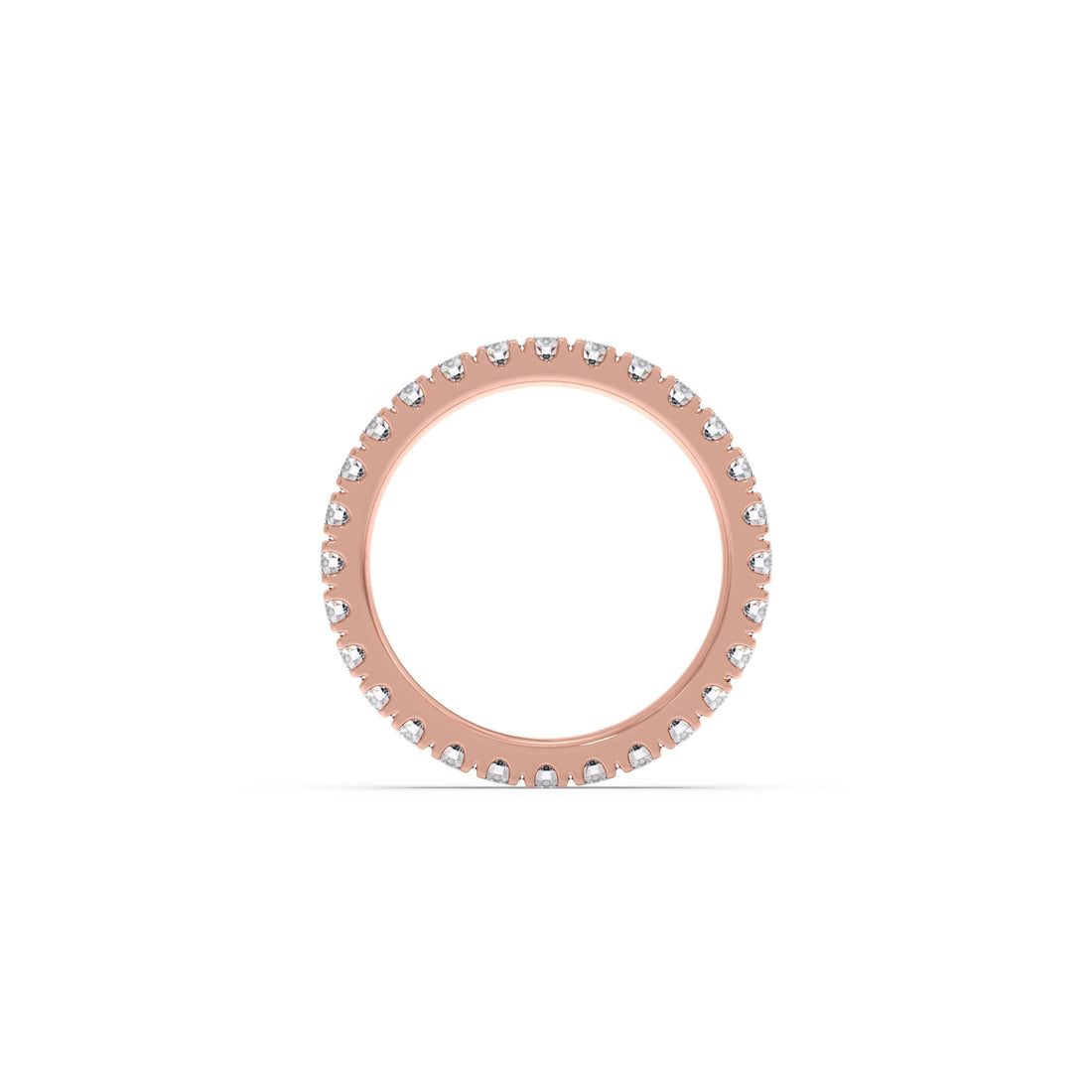 1.26ct Round Cut Diamond Eternity Band