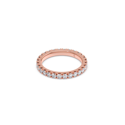 1.26ct Round Cut Diamond Eternity Band